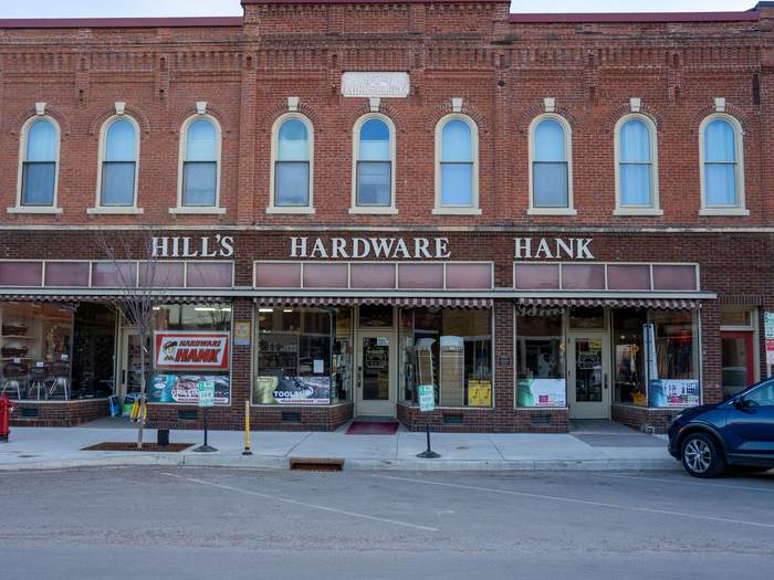 Brick Main Street commercial storefront, representative of the team's commercial listings